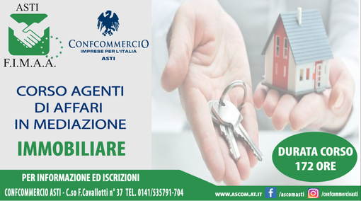 Fimaa - Confcommercio organizza il nuovo corso per l'abilitazione alla professione di agente immobiliare Fimaa - Confcommercio organizza il nuovo corso per l'abilitazione alla professione di agente immobiliare