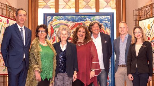 Inaugurata a Canelli la mostra di Enrica Maravalle “Il colore dei sogni”