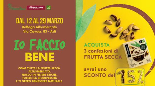 Dal 12 al 29 marzo alla Bottega Rava e Fava di Asti &quot;Io faccio bene&quot;
