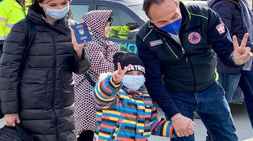 L'accoglienza dei bimbi ucraini, nel 2022