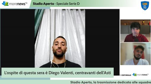 Una partita dietro l'altra nel girone A, ospite della puntata bomber Diego Valenti Una partita dietro l'altra nel girone A, ospite della puntata bomber Diego Valenti