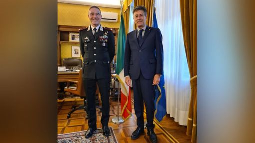 Ricevuto dal prefetto il comandante della Legione Carabinieri Piemonte e Valle d'Aosta