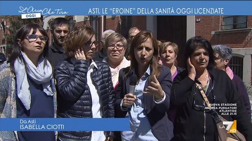 Screenshot tratti dalla trasmissione "L'aria che tira" Screenshot tratti dalla trasmissione "L'aria che tira"