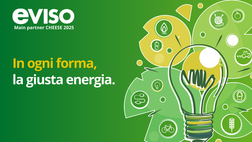 In ogni forma, la giusta energia: eVISO porta eccellenze e associazioni del territorio sul palcoscenico di Cheese 2025