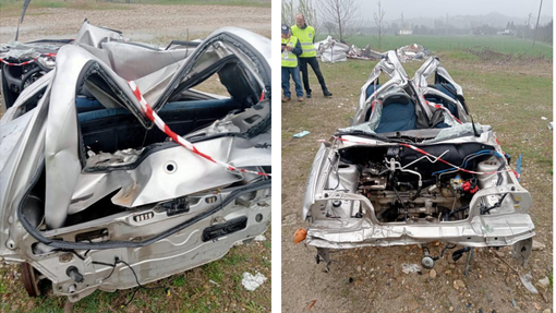 Rinvenuta nei pressi del Tanaro la carcassa di un'auto cui è stato asportato anche il numero di telaio Rinvenuta nei pressi del Tanaro la carcassa di un'auto cui è stato asportato anche il numero di telaio