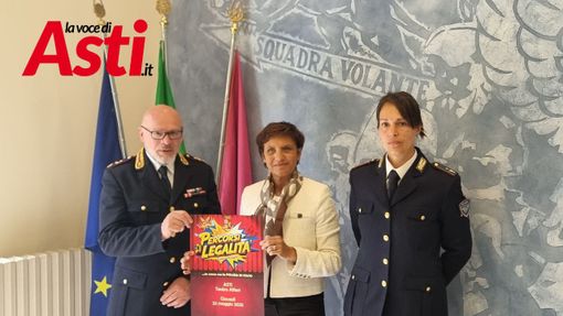 Il commissario Luca Colussi, il questore Marina Di Donato e l'ispettore Giulia Rissone (Ph J.Dem.A.) Il commissario Luca Colussi, il questore Marina Di Donato e l'ispettore Giulia Rissone (Ph J.Dem.A.)