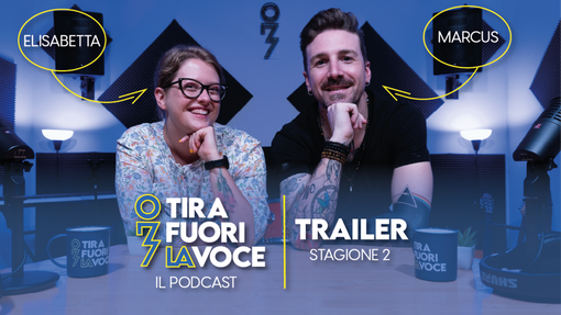 Elisabetta e Marcus in studio per la seconda stagione di "Tira fuori la voce"