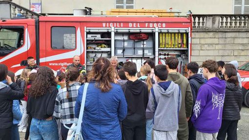 Alcuni momenti della Giornata sicurezza a Costigliole
