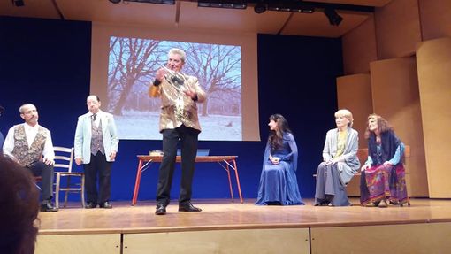 Un momento dello spettacolo