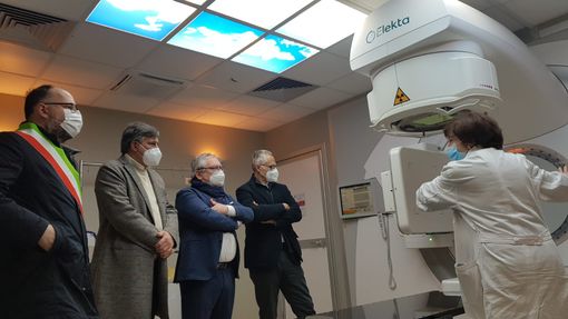 Inaugurazione accelleratore lineare radioterapia di Asti