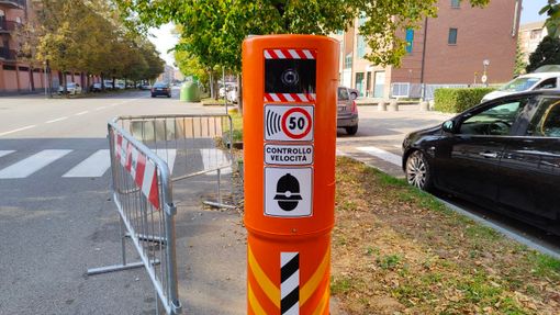 L'autovelox installato in via Torchio