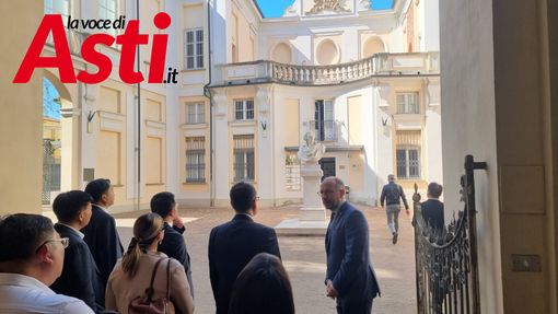 Immagine tratta dalle scorse visite di delegazioni cinesi ad Asti