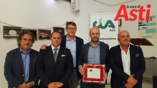 Michele Morgante con Alessandro Durando e Dino Scanavino