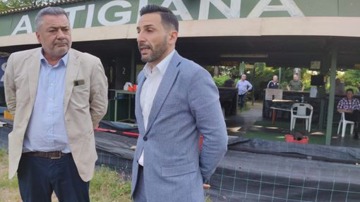 Fiocchi e Iannotta ritratti mentre ci stavano rilasciando la videointervista Fiocchi e Iannotta ritratti mentre ci stavano rilasciando la videointervista