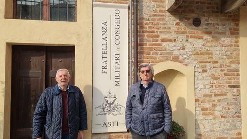 Nella foto, da sinistra, il direttore della SOMS Manlio Ceratto e il presidente Dino Scassa Nella foto, da sinistra, il direttore della SOMS Manlio Ceratto e il presidente Dino Scassa