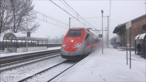 Maltempo al nord: proseguirà anche domani il piano neve di Rete Ferroviaria Italiana