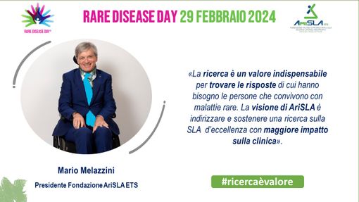 Oggi è la Giornata delle Malattie rare: Arisla lancia la campagna social "Ricerca è valore" Oggi è la Giornata delle Malattie rare: Arisla lancia la campagna social "Ricerca è valore"