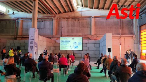 Un momento della presentazione dell'impianto, con intervento del presidente Luigi Visconti. Un momento della presentazione dell'impianto, con intervento del presidente Luigi Visconti.