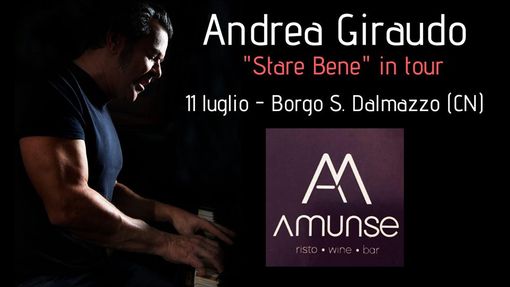 Grande serata di musica live con Andrea Giraudo e Fabrizio Casciola all'Amunse di Borgo San Dalmazzo Grande serata di musica live con Andrea Giraudo e Fabrizio Casciola all'Amunse di Borgo San Dalmazzo