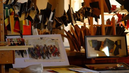 All'interno del castello di Soglio, lo spazio espositivo 'Aria' di Raffaele Iachetti All'interno del castello di Soglio, lo spazio espositivo 'Aria' di Raffaele Iachetti