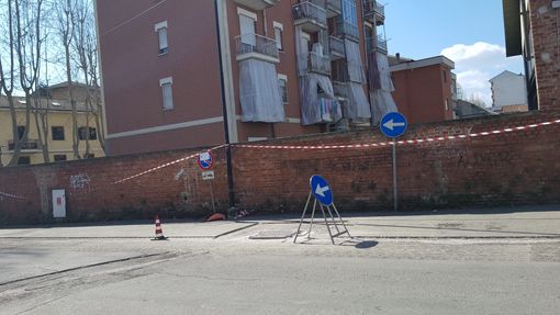 Lavori in corso zona San Pietro Lavori in corso zona San Pietro