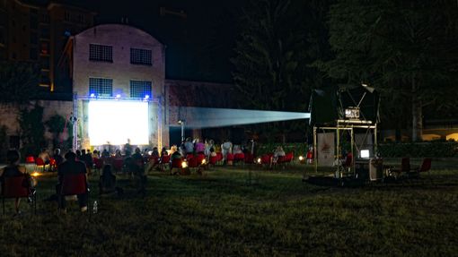 Una serata di proiezioni nella scorsa estate