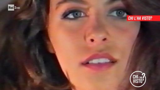 La modella in una foto della trasmissione 'Chi l'ha visto'