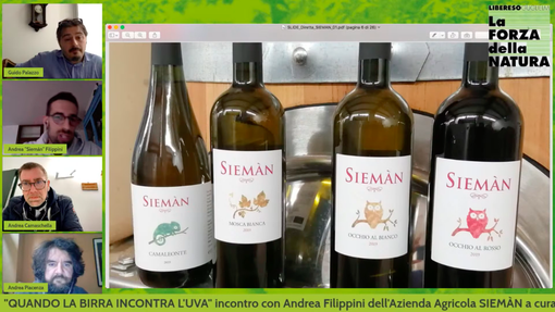 Il progetto IGA alla rassegna 'La Forza della Natura': incontro con Andrea Filippini dell’Az. Agr. Siemàn