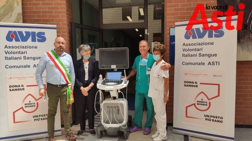 A disposizione del reparto Ginecologia e Ostetrica del Massaia un nuovo ecografo donato da Avis Asti [VIDEO]