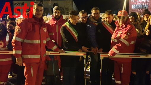 Inaugurato a San Damiano il campo di atterraggio notturno dell'elisoccorso