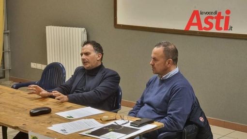 L'assessore Luigi Giacomini ritratto nel corso dell'assemblea svoltasi a San Fedele L'assessore Luigi Giacomini ritratto nel corso dell'assemblea svoltasi a San Fedele
