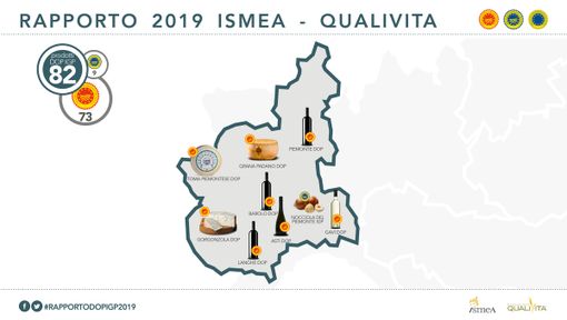 Il Piemonte è la quarta regione italiana per valore di Vino e Cibo IG: Cuneo prima provincia, seguita da Asti Il Piemonte è la quarta regione italiana per valore di Vino e Cibo IG: Cuneo prima provincia, seguita da Asti