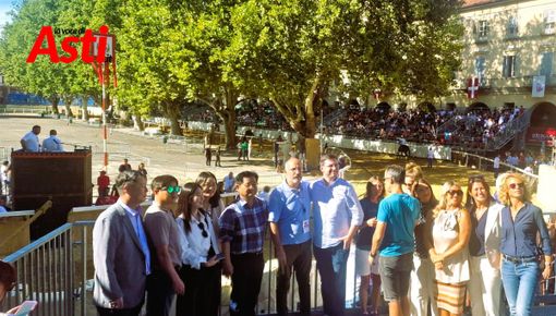 La delegazione coreana al Palio (Ph Martinelli)