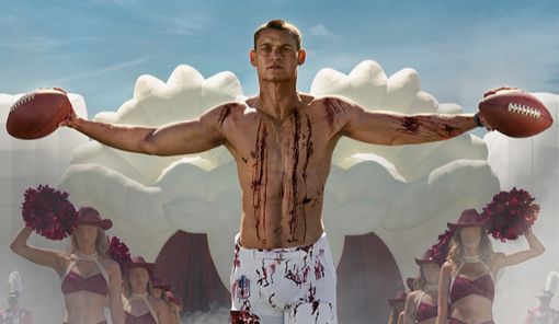 Una scena di Him, al cinema questa settimana