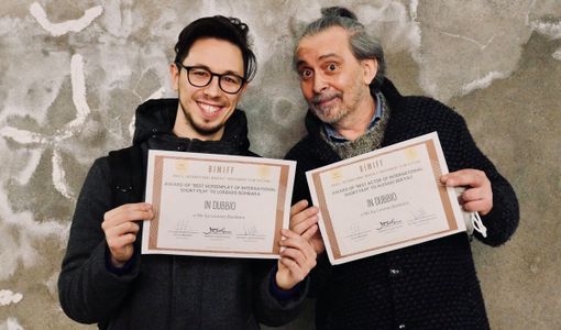 Alessio Bertoli con Lorenzo Bombara Alessio Bertoli con Lorenzo Bombara