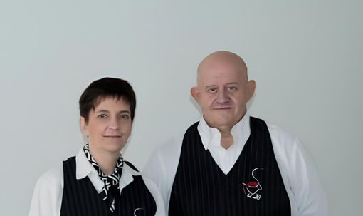 Stellina con il marito Beppe Maschio Stellina con il marito Beppe Maschio