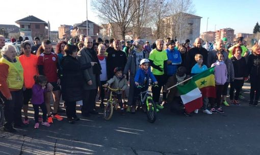 Foto di gruppo a margine di un evento organizzato dall'associazione nel gennaio 2020