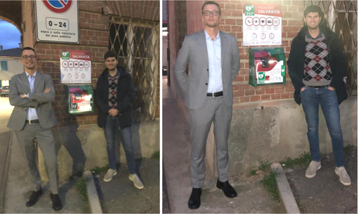 Moncalvo: nuovo DAE alla pesa della Stazione Moncalvo: nuovo DAE alla pesa della Stazione