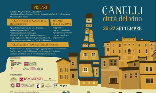 Nel fine settimana tornerà l’apprezzato appuntamento autunnale con “Canelli Città del Vino”