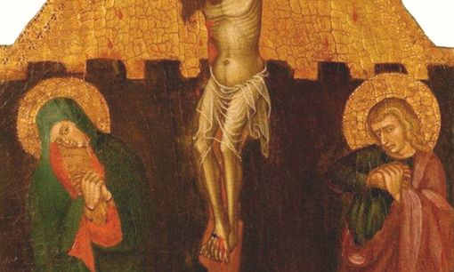 Una delle nove tavole del polittico di Andrea d'Asti custodito a Incisa Scapaccino Una delle nove tavole del polittico di Andrea d'Asti custodito a Incisa Scapaccino