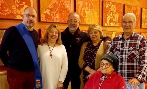 Festeggiati i 100 anni  di Elvira Frida Vanzetto Festeggiati i 100 anni  di Elvira Frida Vanzetto