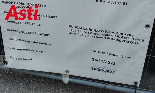 Costigliole d'Asti: la 'riconsegna' della Primaria di Motta slitta ufficialmente a dicembre 2025