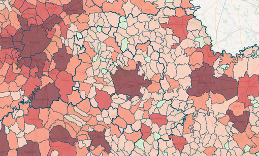Covid 19, nell'Astigiano 9 comuni sono covid free. 886 gli attuali positivi nel capoluogo