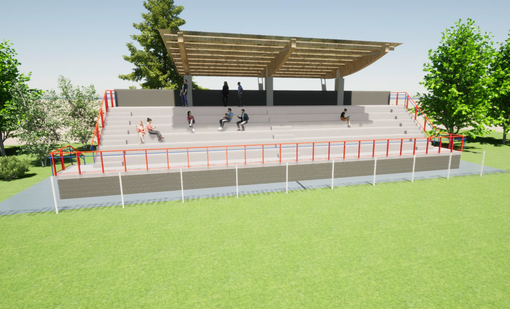 Le gradinate progettate