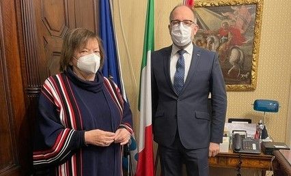 L'assessore Cotto e il sindaco Rasero per il 5X1000 ad Asti