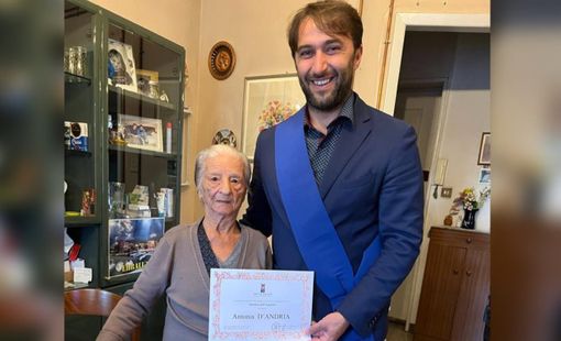 Nizza Monferrato festeggia la sua neo centenaria, nicese dal 1977