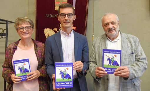 Vittoria Maggiorotto con Paolo Lanfranco e Piergiorgio Bricchi Vittoria Maggiorotto con Paolo Lanfranco e Piergiorgio Bricchi