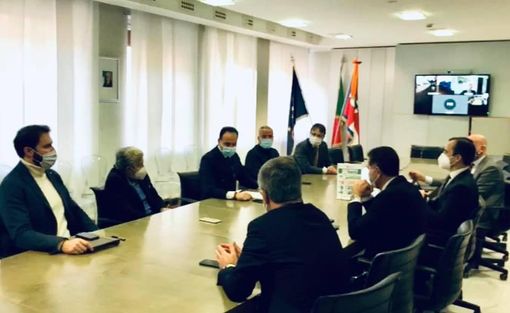 Incontro tra il presidente Cirio, il vicepresidente Carosso e i presidenti delle Camere di Commercio piemontesi