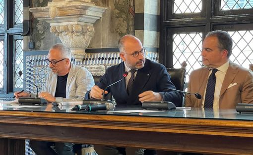 Un'immagine del convegno oggi a Genova