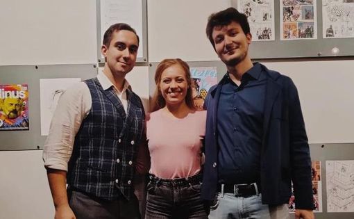 Da sx: Sernini, Mussa e Alpan